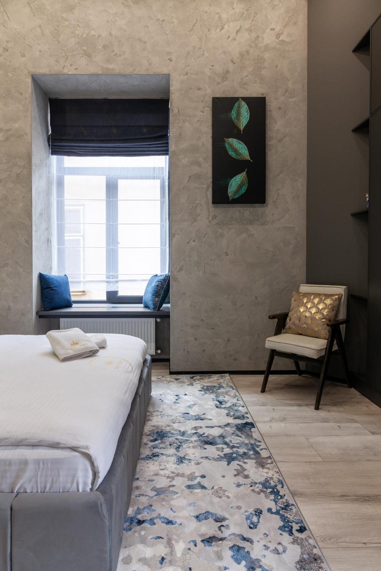 Royal Romantic Apartment With Bathtub Lviv Dış mekan fotoğraf